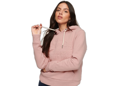 Sudadera con capucha para mujer SUPERDRY Embossed Vl (S)