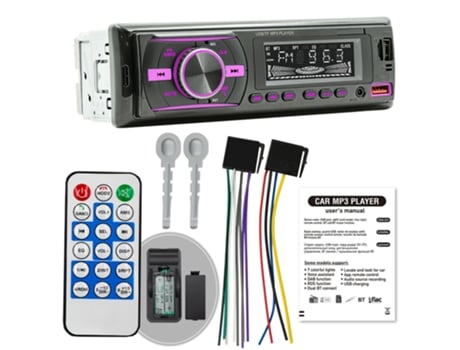 Auto Radio D3156 Negro Bluetooth-2 Usb-4X60W OHPA