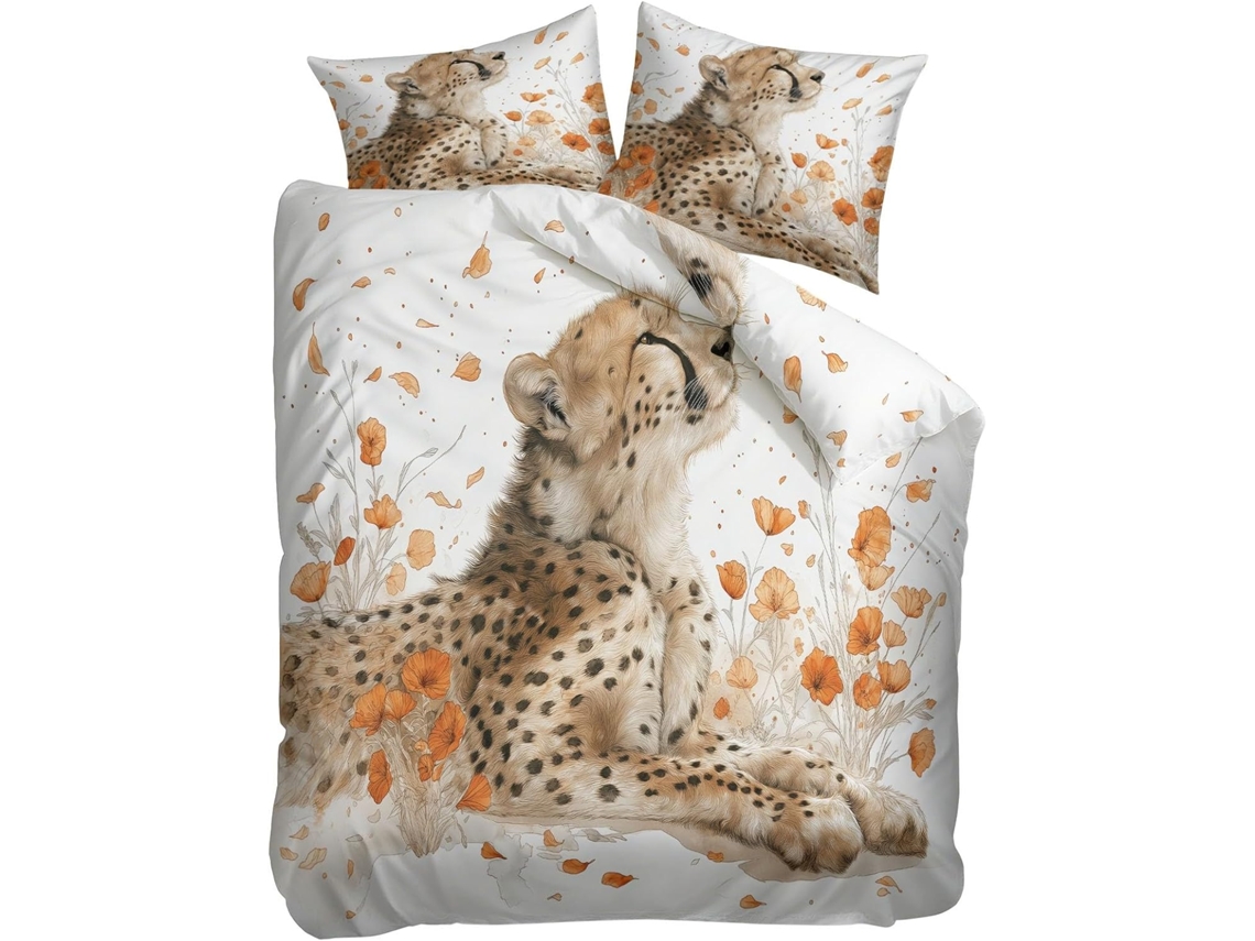 Juego Ropa Cama Estampado Funda Nórdica Niños Niñas Almohada Funda Juego 240x260 Cm 240 X 260 65