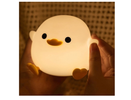 Luz Nocturna Infantil con Pato Lámpara Táctil Regulable y Recargable USB XIMU