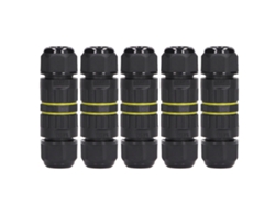 2026 Store-5 Piezas Conector De Cable Eléctrico Exterior Impermeable Ip68 Conectores De Cable De 3 Núcleos 7‑10mm