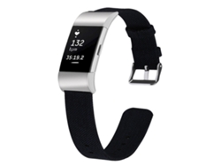 Pulsera deportiva Fitbit Charge 2, pantalla negra, reloj