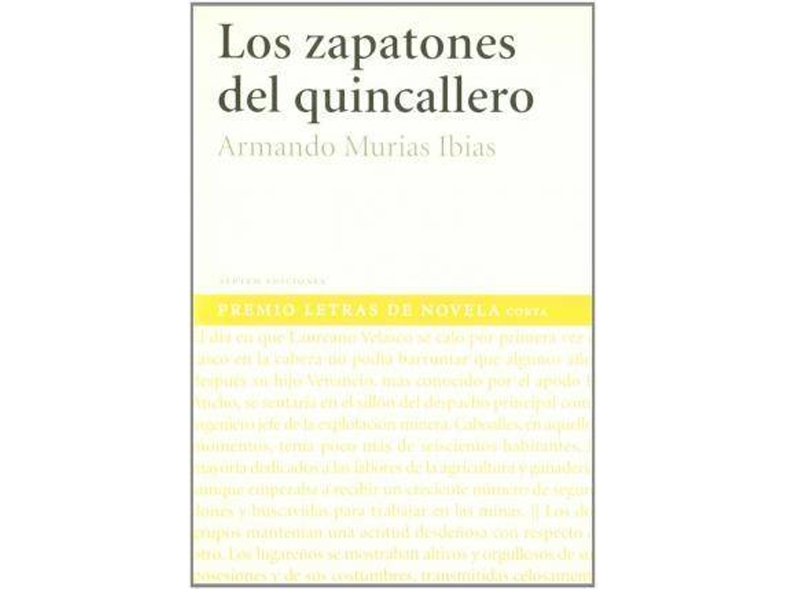 Libro Los Zapatones Del Quincallero de Armando Murias Ibias (Español)