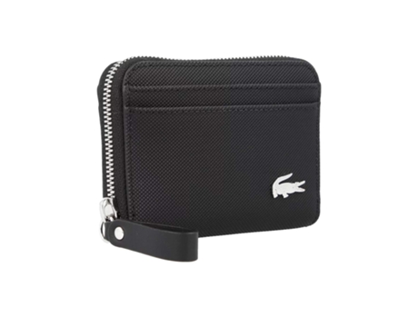 Cartera Fólio de Mujer LACOSTE Classique Piel Sintética Negro