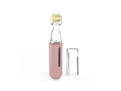 Rodillo de microagujas, herramienta de belleza unisex, rodillo de microagujas para el cuero cabelludo y la barba, 0,25 mm, rosa, Yizhood