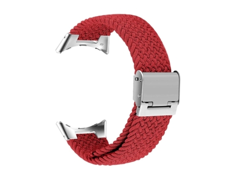 Correa Trenzada Flexible para Google Pixel Watch Roja VEANXIN