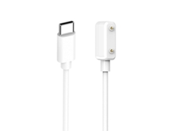 Cable de carga USB para reloj inteligente Watch Fit 3, blanco. GOKOCO