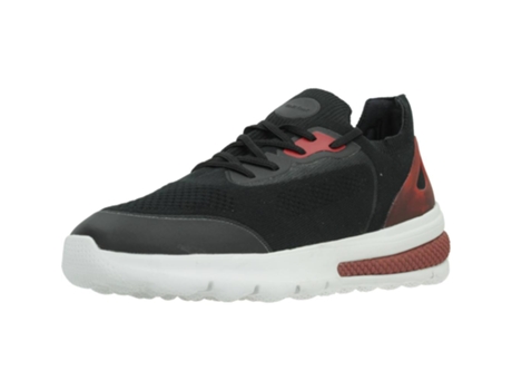 Zapatos de Hombre GEOX Spherica Actif Tecido Negro (43)