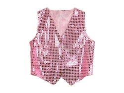 2026-chaleco Sin Mangas De Lentejuelas Brillante Unisex Para Niños Colorido Para Fiestas Y Actuaciones