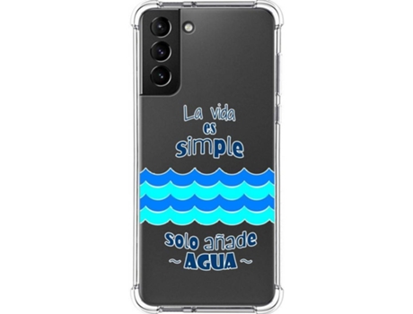 Carcasa Samsung Galaxy S21+ Plus 5G TUMUNDOSMARTPHONE Agua Multicolor