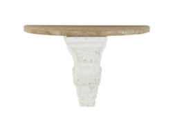 Mesa consola de abeto magnesia natural de Angel Alexandra House Living (100x50,5x74cm)