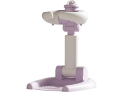 Asistente De Baño Para Bebés Con Base Estabilizadora Y Diseño Ergonómico Plegable Para Ahorrar Espacio.