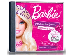 CD+DVD AS TUAS MÚSICAS FAVORITAS BARBIE