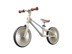 Bicicleta de Equilibrio BEUNIK para Niños (Edad Mínima: 2 Años - Beige y Gris)