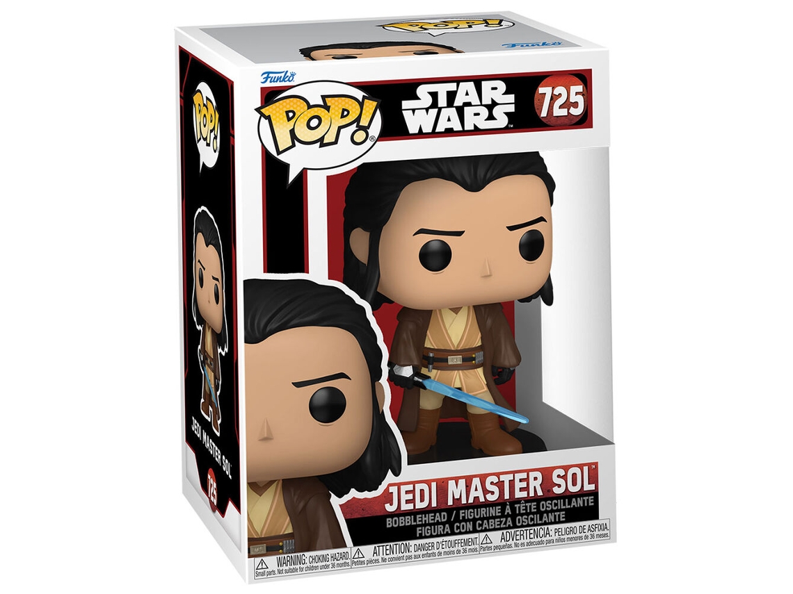Figura Pop Star Wars Acólito Maestro Jedi Sol B.activo