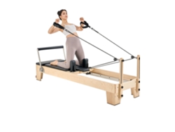 Máquina de Pilates Reformer de Madera para Gimnasio, 238x73,5x92,5 cm Vevor