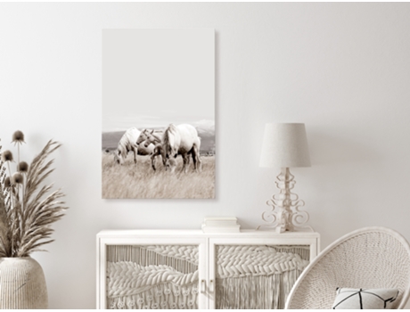 Cuadro ARTGEIST White Horses (1 Part) Vertical (60x90)