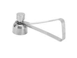 Abridor de cáscaras de huevo de acero inoxidable de doble extremo, utensilio de cocina para preparar budines, postres y pasteles. Rosewell