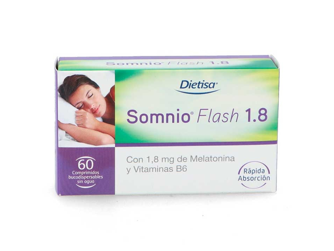 Complemento Alimentar SOMNIO Somnio Flash 1.8 60 Compridos