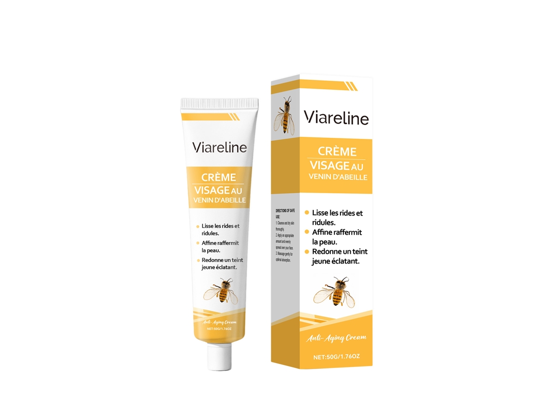 Crema antiarrugas con veneno de abeja