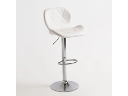 DUDECOR Taburete Arhus Blanco