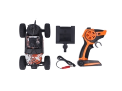 Coche Teledirigido Con Cámara Hd, 2.4g, Recargable, Control Por Aplicación Para Niños Y Adultos, Color Naranja.