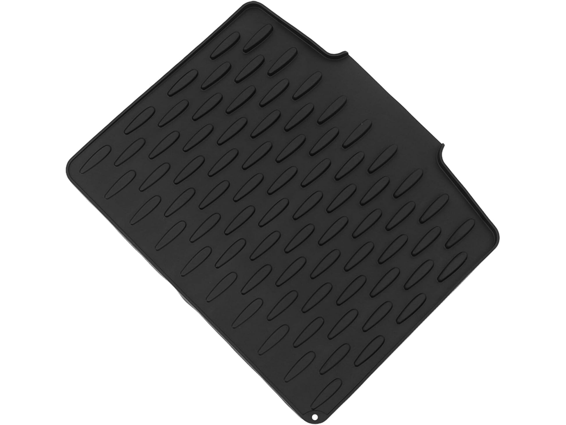 Fácil De Limpar: A Composição Flexível De Silicone Deste Tapete De Cozinha Garante Uma Limpeza Sem Esforço