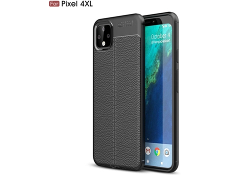 Carcasa Google Pixel 4xl Rugged Leather Negro