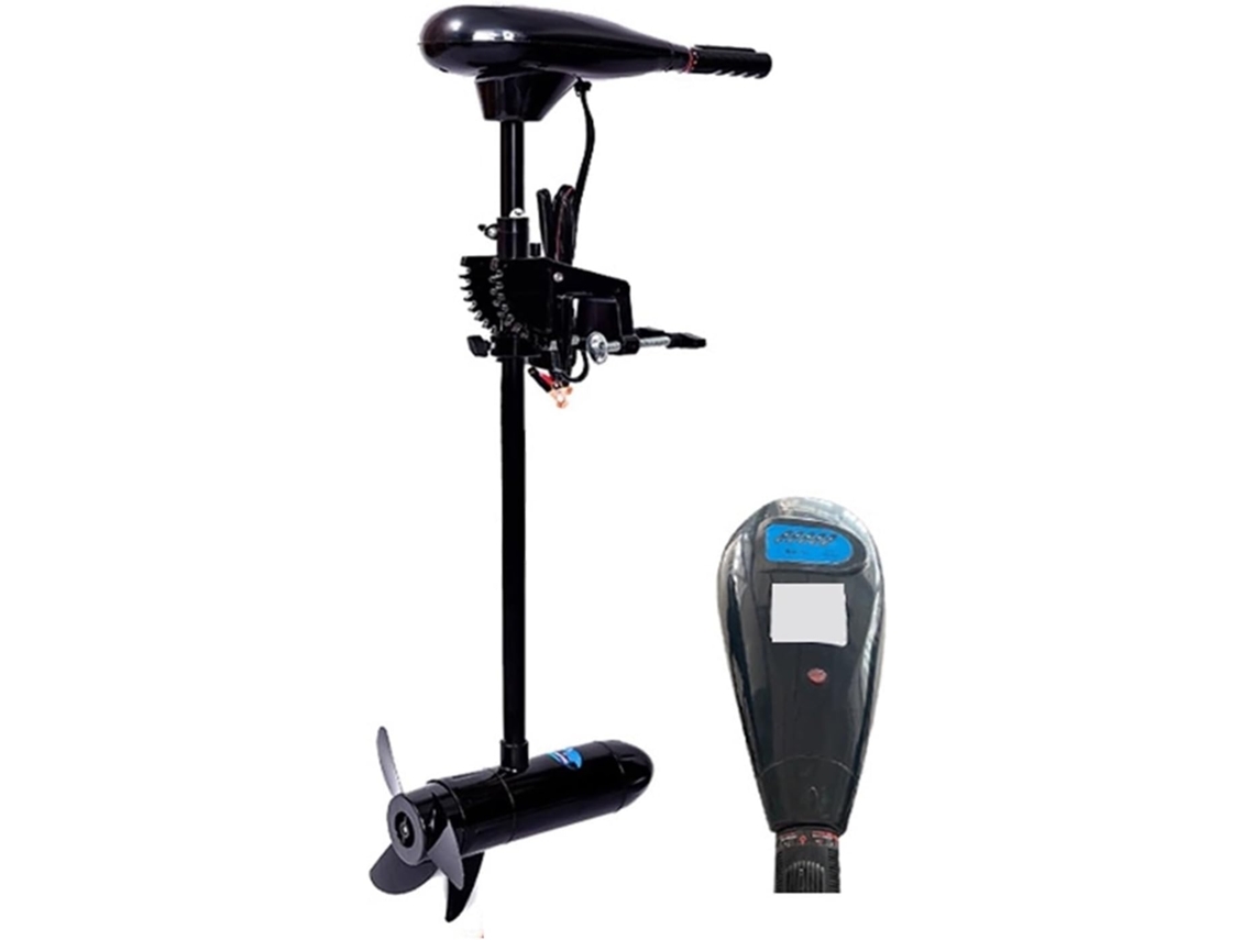 Motor Fueraborda Para Bote Inflable, Kayak, Equipo De Pesca Eléctrica De Arrastre 60 Libras 12 V 50 A,