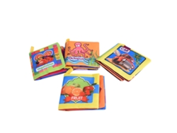 2026-libro De Tela Colorido Para Bebés Niños Libros Educativos De Aprendizaje Infantil Cartones 4pcs/set