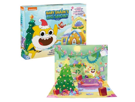 Calendário Do Advento 24 Babyshark Babyshark Brinquedos Coloridowowwee
