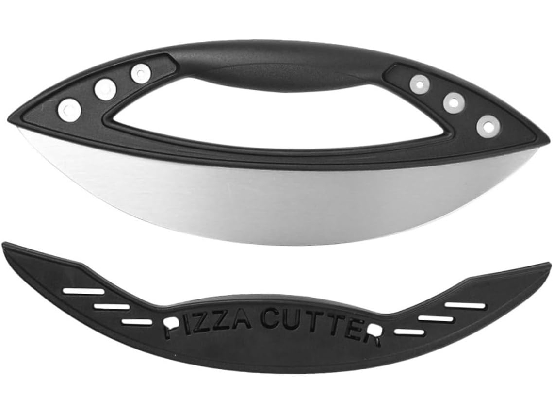 Cortador De Pizza De Metal: Com Seu Design Versátil, Este Cortador De Pizza É Adequado Para Diversas Tarefas