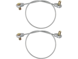 Juego De 2 Cables De Elevación 746-0968 Para Cortacéspedes Compatibles Con Mtd, Yard Machines, Cub Cadet,
