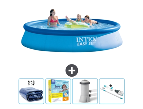 Piscina Insuflável INTEX 28143NP-CB12 (7290 L - 396x84cm)