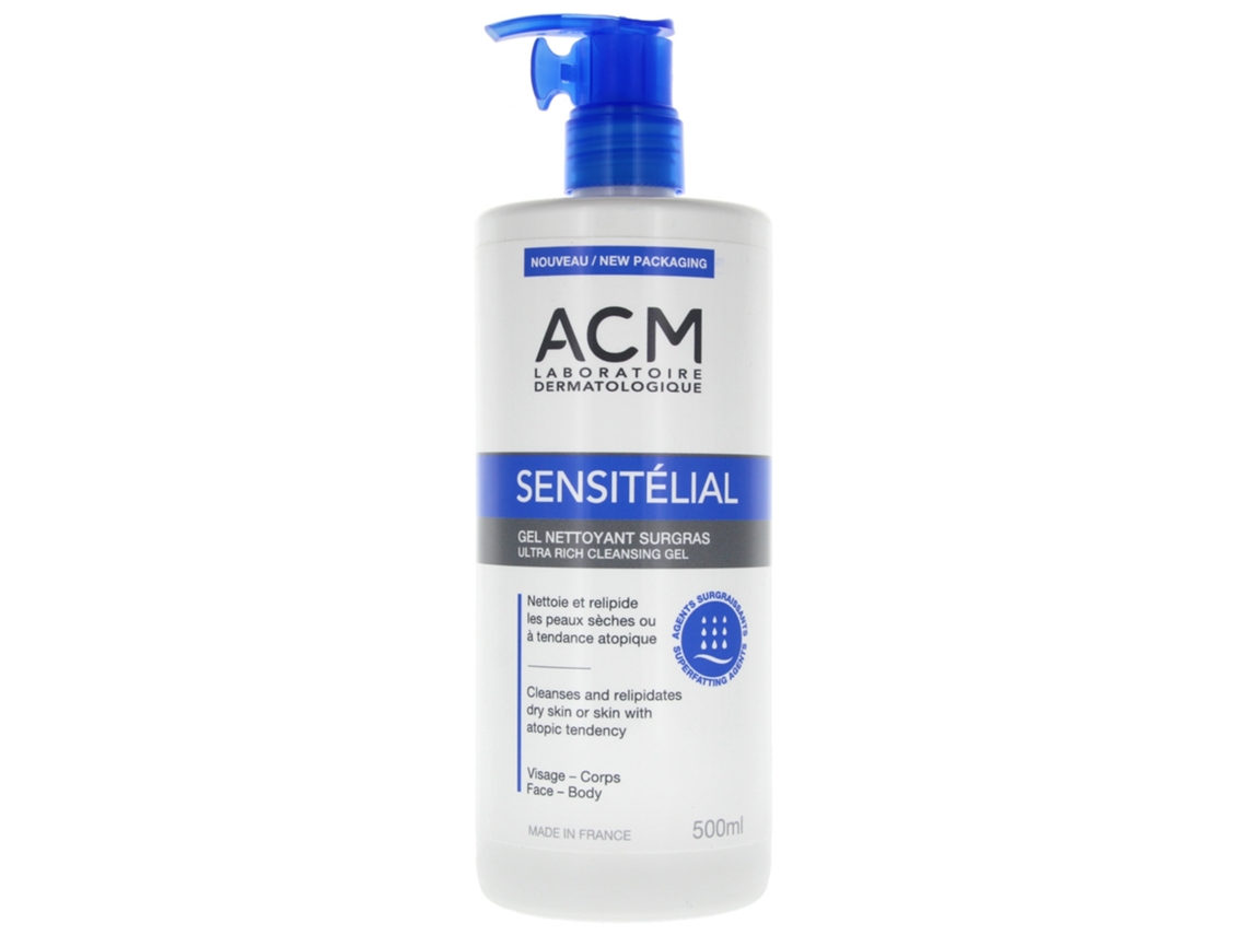 Sensitélial Gel Limpiador Sobregraso 500 Ml LABORATOIRE ACM