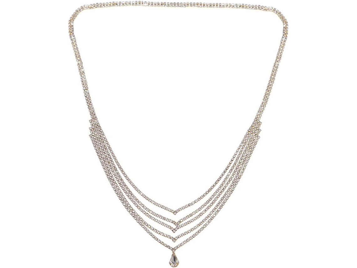 Tiara de diamantes de imitación para despedida de soltera SFUSHOS