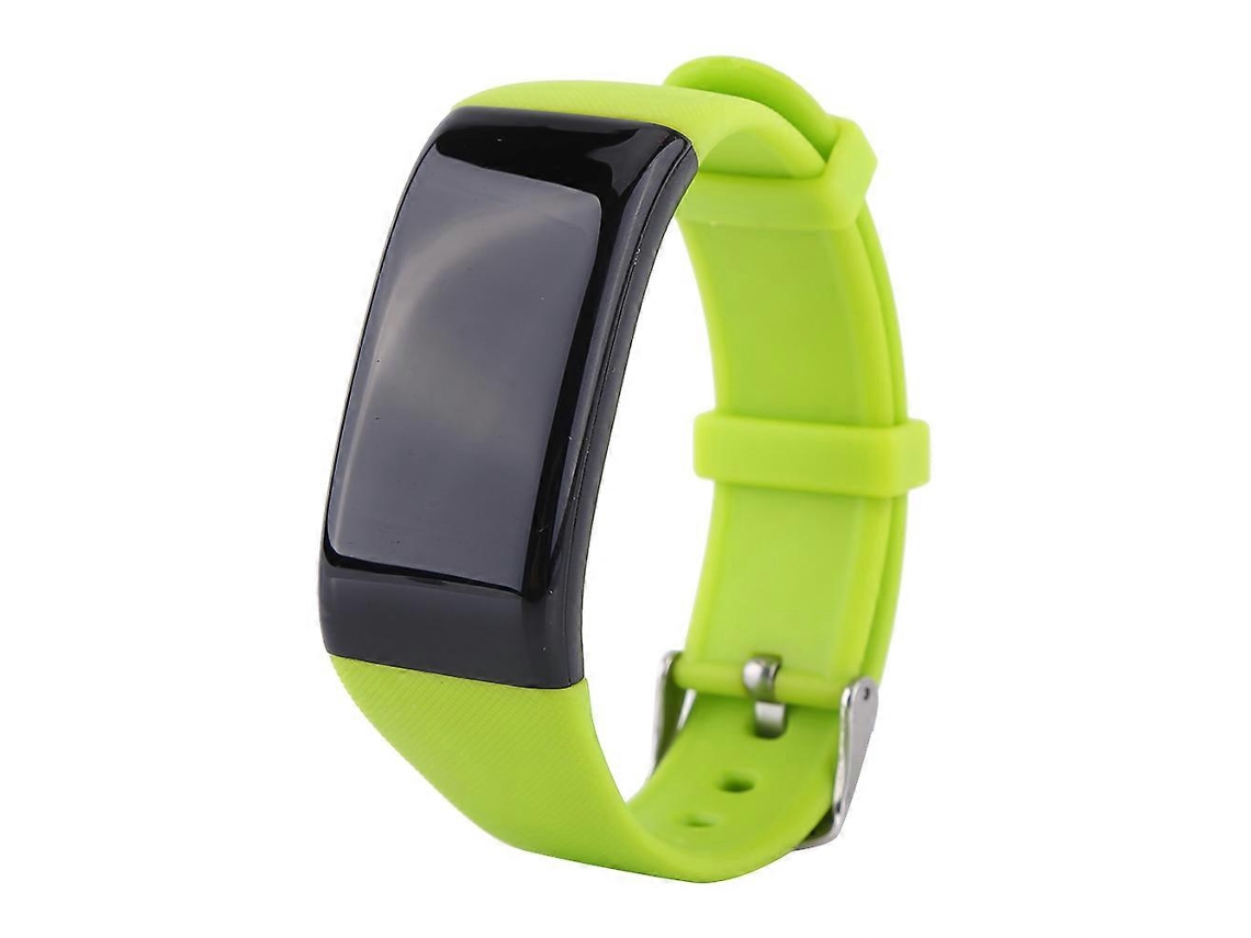 Pulsera inteligente con Bluetooth y monitor de frecuencia cardíaca para Android e iOS, Green Jinyubo Store