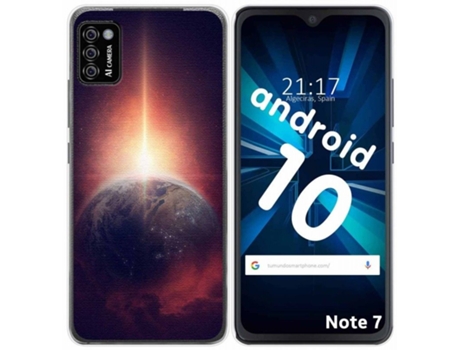 Carcasa Cubot Note 7 TUMUNDOSMARTPHONE Dibujos Multicolor