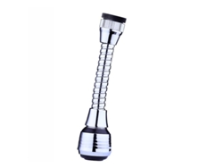 Extensión de grifo de 360° con 2 modos, aireador de alta presión, ahorro de agua.