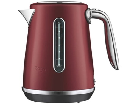 Hervidor inalámbrico 1,7l 2400w top lujo terciopelo rojo SKE735RVC4EEU1 - SAGE