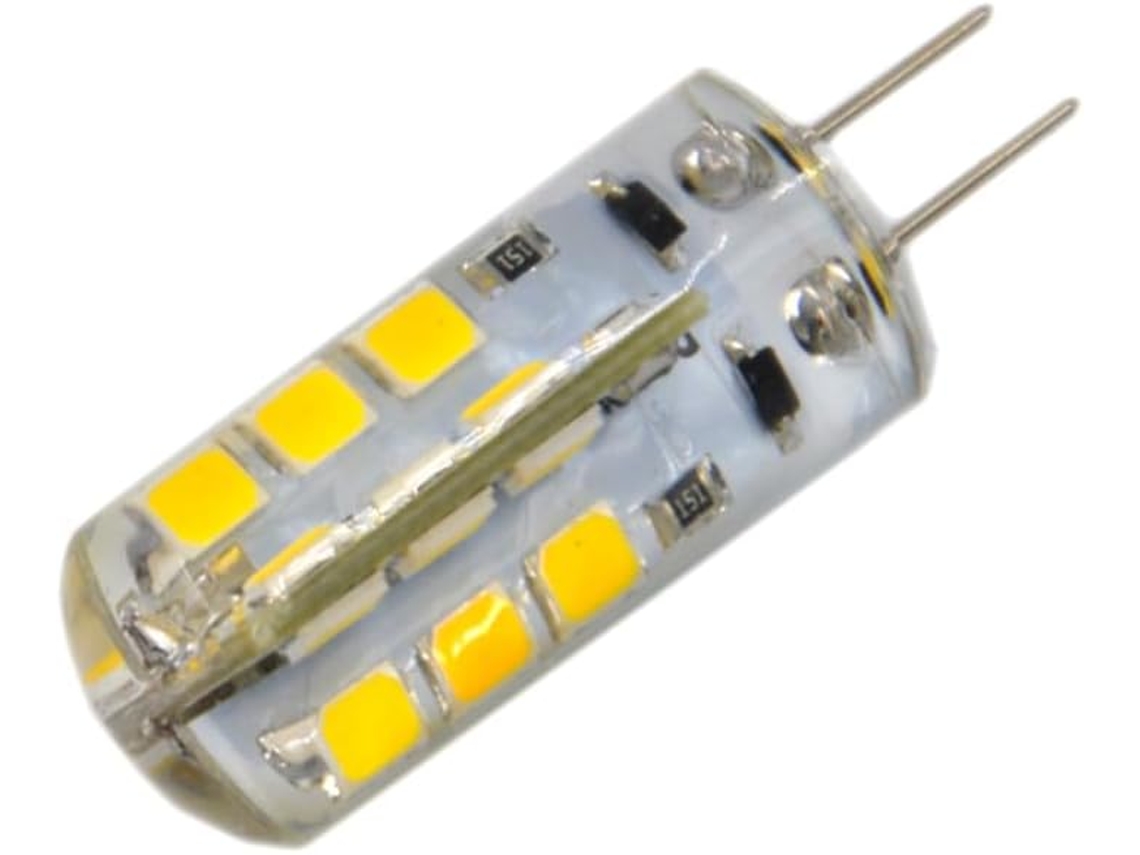 Juego De 10 Bombillas Led Blancas Cálidas Smd De Fácil Instalación