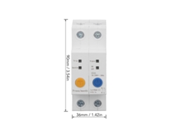 2026dz-Relé Temporizador 2P con Control Remoto para Electrodomésticos