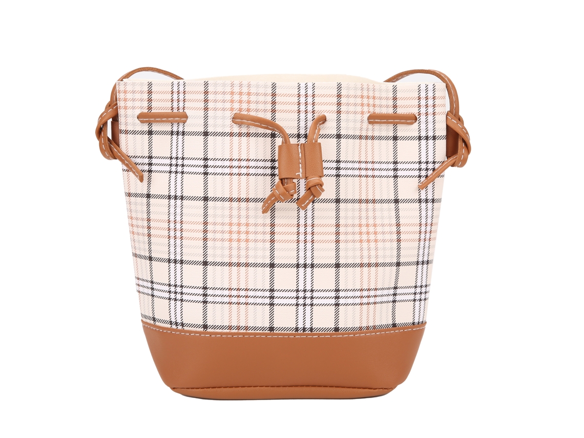 Bolso de hombro para mujer en PU y poliéster, ideal para viajes, picnics y fiestas.