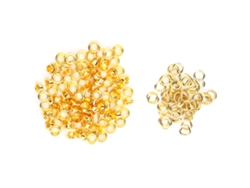 200 Piezas De Ojo De Rana De Latón Dorado De 6 Mm Para Zapatos, Cuero Y Accesorios Hechos A Mano.