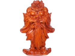 Te, Estatua Decorativa De Madera Tallada A Mano China Zhongkui, Estilo Antiguo, Adorno Feng Shui Pro