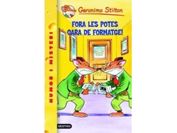 Libro Fora Les Potes Cara De Formatge de Geronimo Stilton
