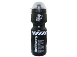 Botella De Agua Portátil Al Aire Libre De Plástico Para Bebidas Taza De Té 650 Ml Color Negro