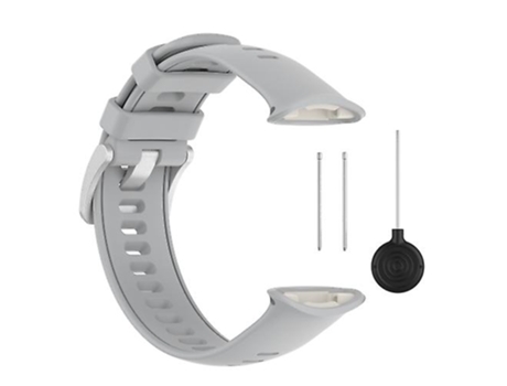 Correa Para Polar Vantage V2 Silicona Gris Correa Deportiva Color Sólido VENISYMLIS