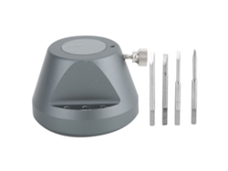Herramienta Para Reparar Y Ajustar Correas De Reloj Metálicas Con 4 Accesorios (1,2 Mm Y 1,4 Mm).