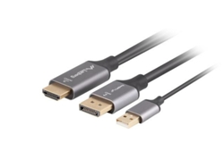 Cable Adaptador Lanberg Hdmi A Displayport 1 M 4k